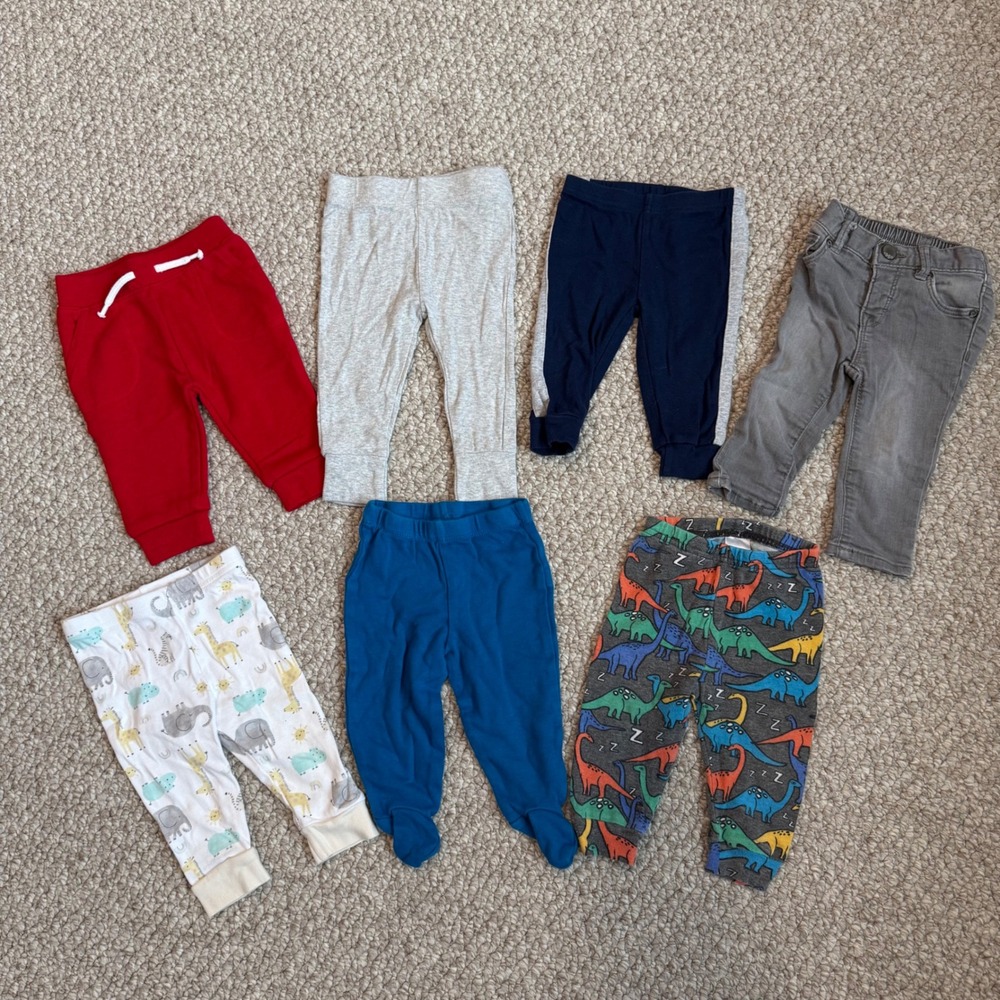 Baby Toddler Boy Pants Bundle Size 3-6 Months Childrens Place Carters Jeans